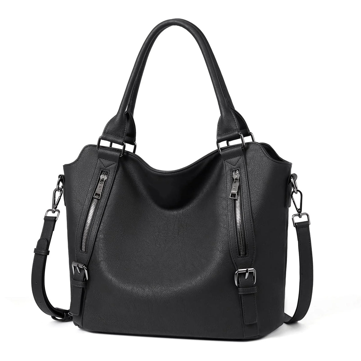 Borsa a tracolla capiente in stile retrò