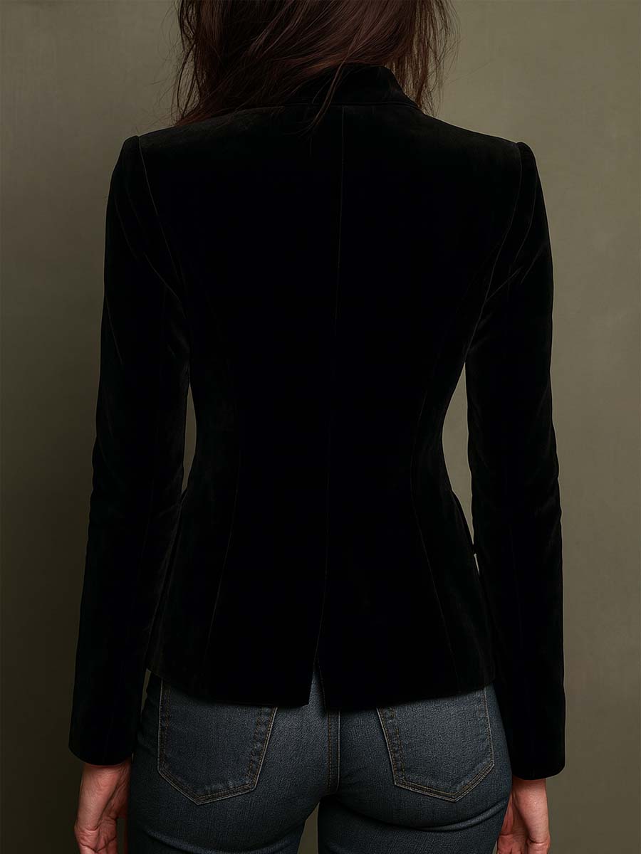 Apolline - Blazer Ricamato Floreale Multicolore