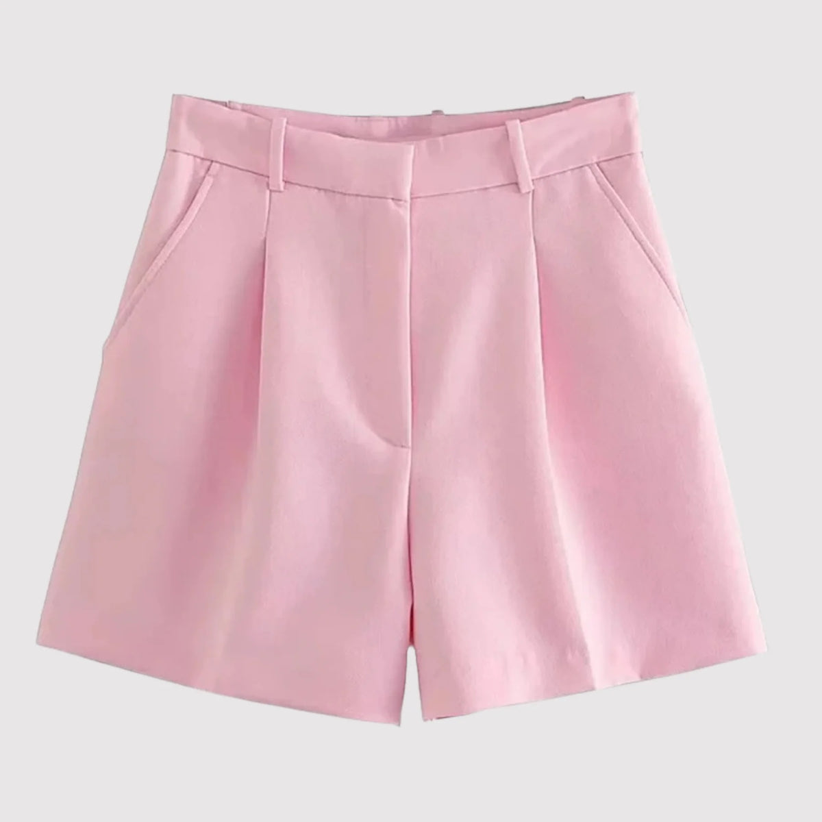 Rozenn - Pantaloncini Vita Alta Eleganti