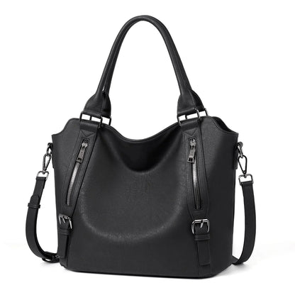 Borsa a tracolla capiente in stile retrò