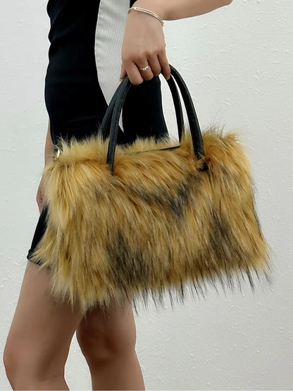 Borsa a tracolla con catena di tendenza, borsa in pelle alla moda