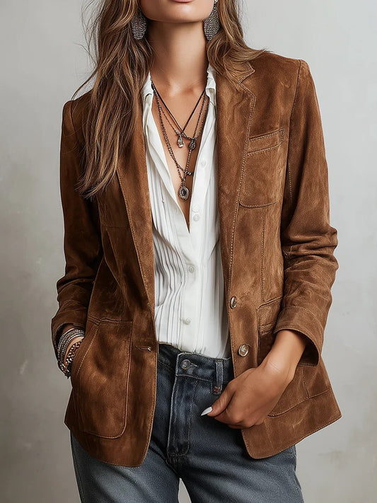 Ginevra - Blazer Vintage Marrone